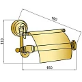 Держатель туалетной бумаги Boheme Medici 10601 бронза