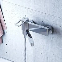 Смеситель Iddis Slide SLISB00i02WA для ванны с душем