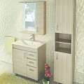 Зеркало-шкаф Comforty Марио-75 00003121624CF сосна лоредо