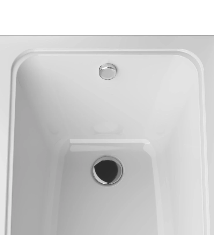 Акриловая ванна AM.PM Gem 160x70 W90A-160-070W-A белая глянцевая