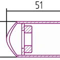 Модуль скрытого подключения Сунержа для МЭМ d 28 мм
