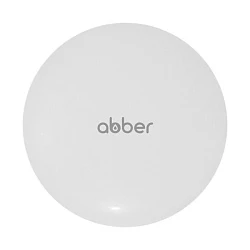 Накладка на слив для раковины ABBER AC0014MW белая матовая, керамика
