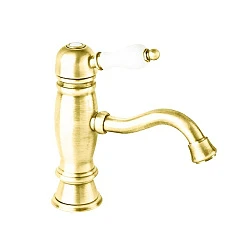 Смеситель для раковины Cezares Venezia VENEZIA-LSM1-03/24-Bi золото