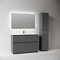 Тумба под раковину Sancos Folk Floor 120 FL120FGS напольная, Grey soft