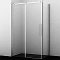 Душевой уголок Wasserkraft Dinkel 120x100см 58R10 профиль хром, стекло прозрачное