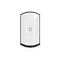 Душевой уголок Bravat Blackline 90x90см BS090.1201B профиль черный, стекло прозрачное