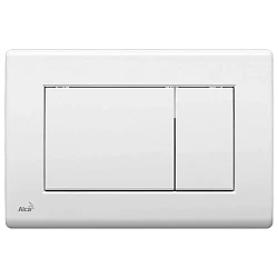 Кнопка смыва AlcaPlast M270 белая глянцевая