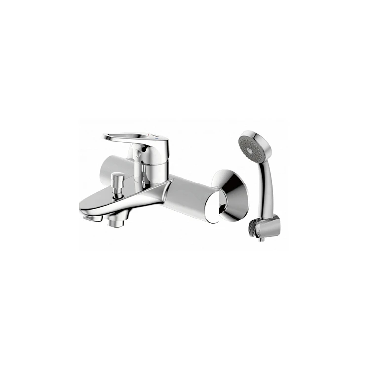 Смеситель для ванны с душем Bravat Drop-D F648162C-B-RUS хром