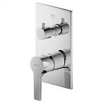 Смеситель встраиваемый для душа Bravat Prolate P69219CP-2-ENG хром
