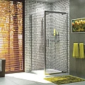 Душевой уголок Wasserkraft Berkel 90x90см 48P03 профиль хром, стекло прозрачное