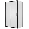Душевой уголок Bravat Blackline 120x80см BS120.3101B профиль черный, стекло прозрачное
