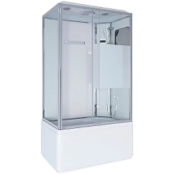 Душевая кабина Niagara Ultra 120х80см NG-307-01R профиль хром, стекло прозрачное / матовое