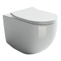 Унитаз приставной Ceramica Nova Metropol CN4004 белый глянец