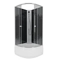 Душевая кабина Niagara Eco 90х90см NG-7508 профиль серебро