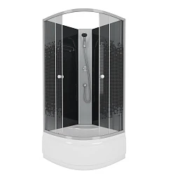 Душевая кабина Niagara Eco 90х90см NG-7508 профиль серебро
