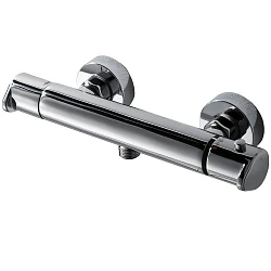 Термостатический смеситель Bravat Waterfall F939114C-01A-RUS для душа, хром