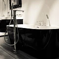 Акриловая ванна BelBagno 178x84x58 BB14-NERO/BIA черная глянцевая