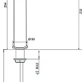 Смеситель для раковины Paini Laguna LAYO205LL черный матовый