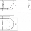 Акриловая ванна BelBagno 160x80 BB202-1600-800 белая глянцевая