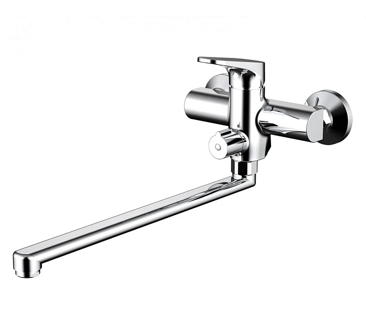 Смеситель для ванны с душем Bravat Eler F6191238CP-01L-RUS хром