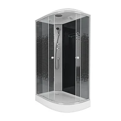 Душевая кабина Niagara Eco 120x80см NG-4512 L профиль хром