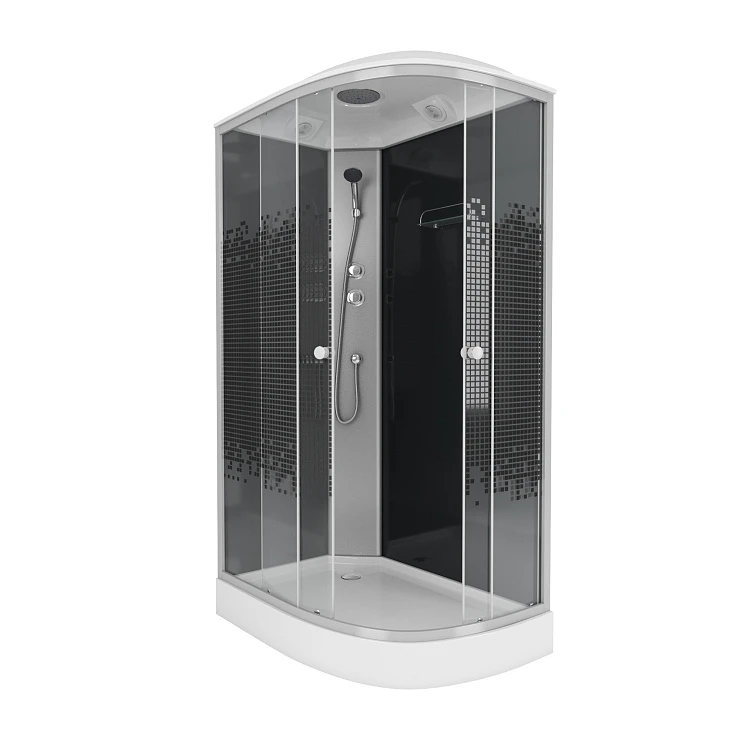 Душевая кабина Niagara Eco 120x80см NG-4512 L профиль хром