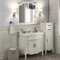 Зеркало Comforty Версаль 90 00003130382CF слоновая кость