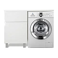 Тумба с раковиной Эстет Dallas Luxe 140 L ФР-00002519 белая глянцевая