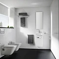Тумба под раковину Roca Gap 45 ZRU9302735 белая матовая