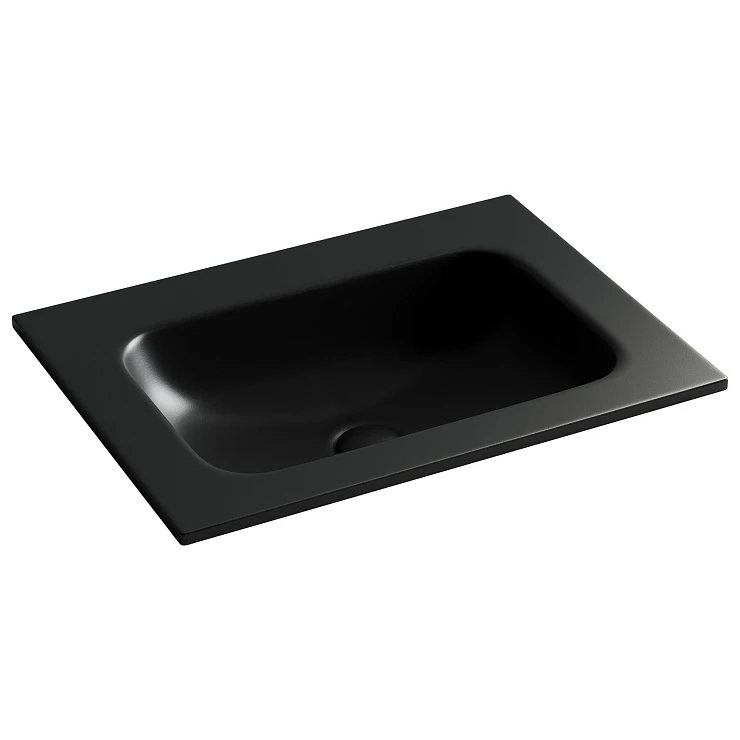 Раковина встраиваемая Ceramica Nova Grace 60см CN7011MBwx черная матовая