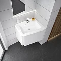 Тумба с раковиной Ravak 10° SD 10° 55 R белая