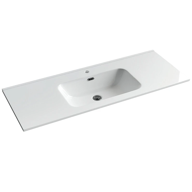 Раковина встраиваемая Ceramica Nova Element 120см CN7006 белая