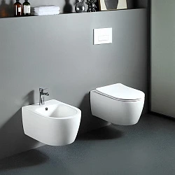 Комплект унитаз Set Aquatek Европа cmp017 AQ1106-00 унитаз и кнопка + инсталляция INS-0000012 5в1