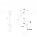 Смеситель для раковины Bravat Rhein F1429564BW-A-ENG черный матовый