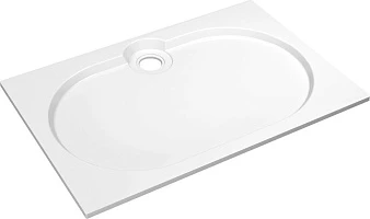 Поддон для душа Cezares TRAY-S-AH-120/80-550-56-W встраиваемый, искусств мрамор