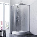 Душевой уголок AM.PM X-Joy 90x90см W88G-205-090MT64 профиль матовый хром, стекло прозрачное