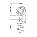 Держатель для фена Wasserkraft K-1080 хром