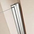 Душевая дверь в нишу Cezares 85см ECO-(O)-B-1-85-C-Cr профиль хром, стекло прозрачное