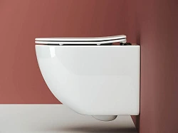 Система инсталляции для унитазов Ceramica Nova Envision Round CN1001CH с кнопкой и унитазом CN3009 