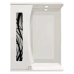 Зеркало DIWO Муром L, 55 MUR.Z.55/P/W с подсветкой