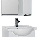 Мебель для ванной Aquanet Асти 55 белый 2 дверцы, зеркало шкаф/полка