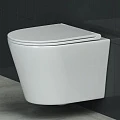 Система инсталляции для унитазов Ceramica Nova Envision Round CN1001CH с кнопкой и унитазом CN3011