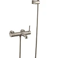 Смеситель для ванны с душем Boheme Uno 463-NB никель браш