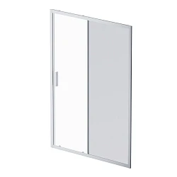 Дверь душевая в нишу AM.PM Gem 140см W90G-140-1-195MG профиль хром, стекло прозрачное/тонированное