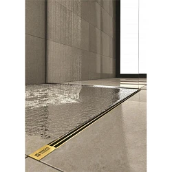 Душевой лоток Berges Super Slim 80 092154 золото глянец