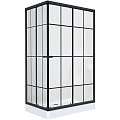 Душевой уголок Niagara 120x80см NG-0120-14 профиль черный, стекло прозрачное