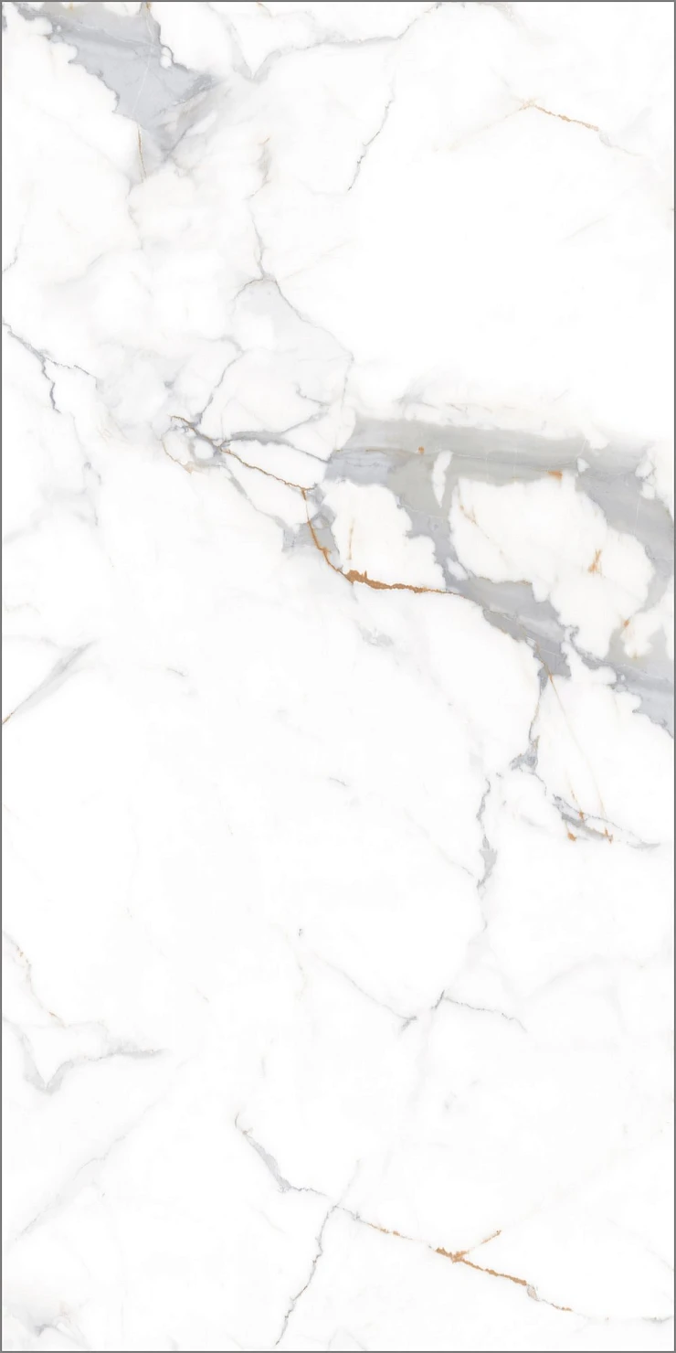 Керамогранит Global Tile Calacatta Imperial 120x60 GT120606103PR белый