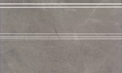 Плинтус Гран Пале серый глянцевый 25x15x1,5, 1, шт