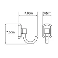 Крючок Wasserkraft Oder K-3023 хром