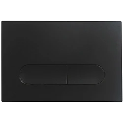 Кнопка смыва Veconi Flush V3 FLV3-B черная матовая